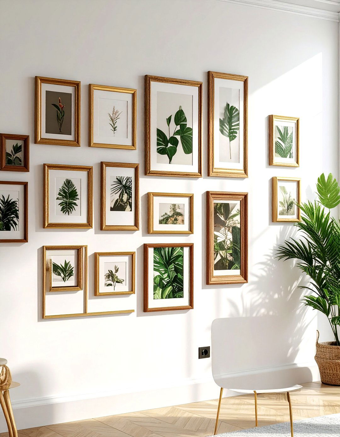 Gallery Wall Frames - 30 secondhand bedroom ideas