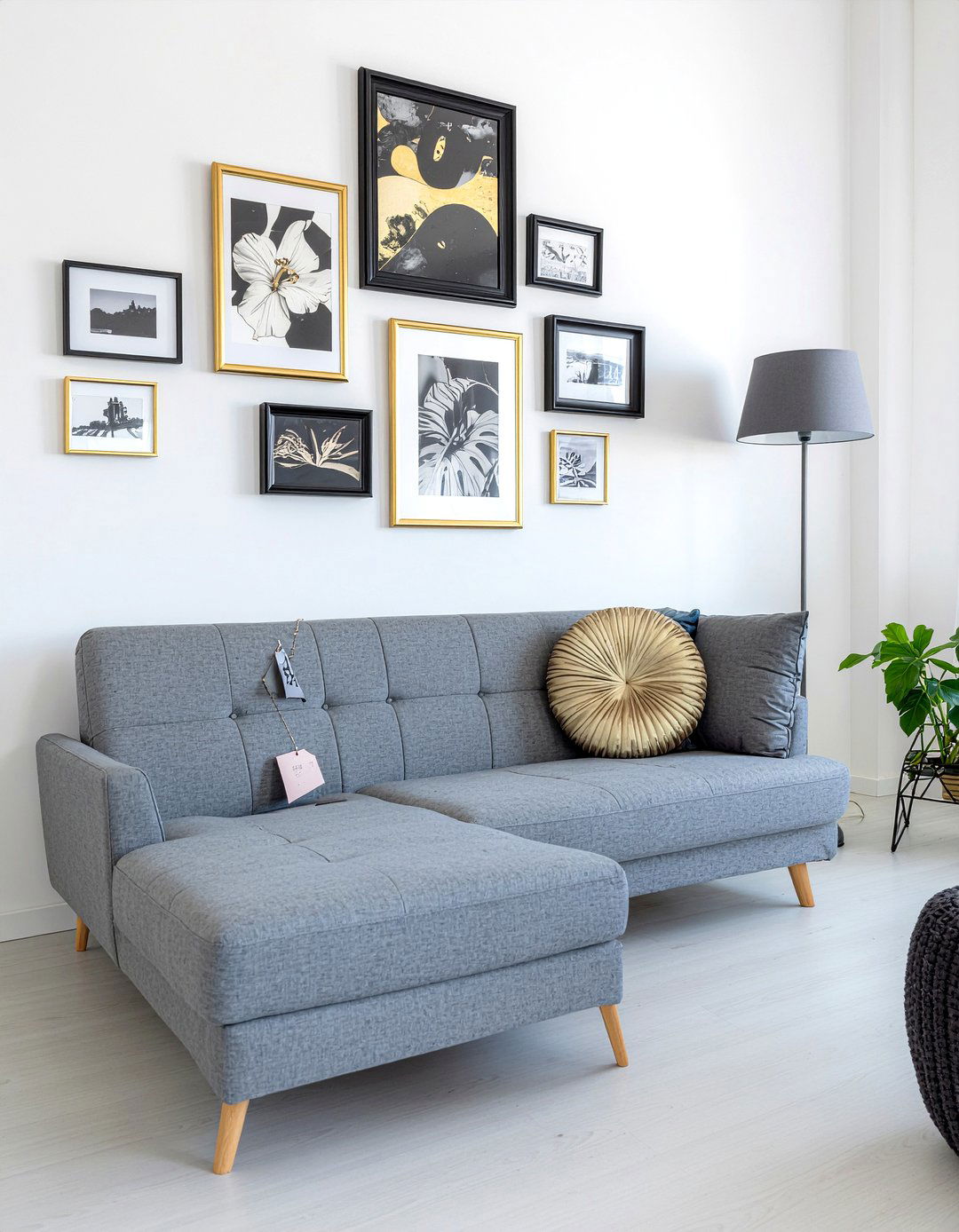 Gallery Wall Layout - 30 living room refresh ideas