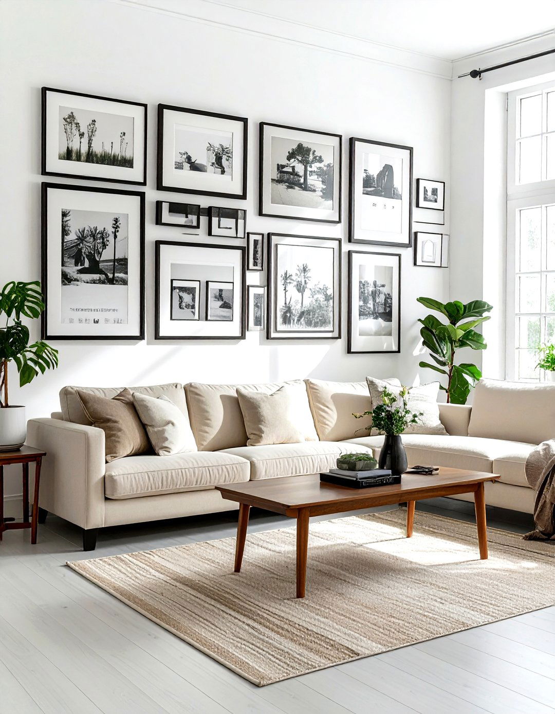 Gallery Wall Layout - 30 attention-grabbing decor ideas