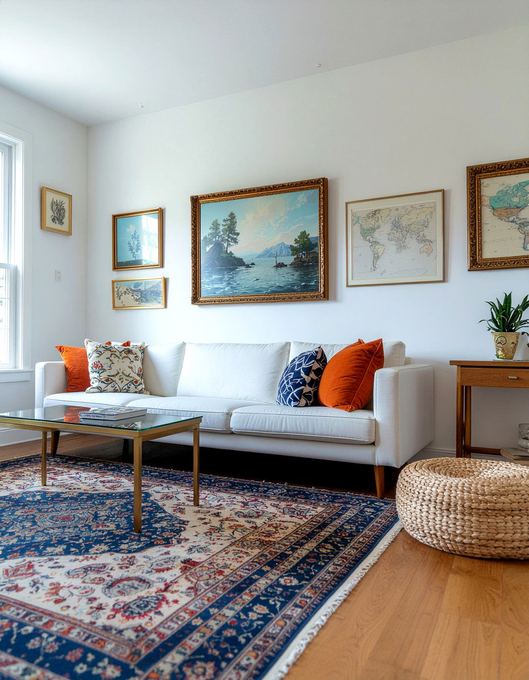 Gallery Wall Living Room - 30 antique living room ideas