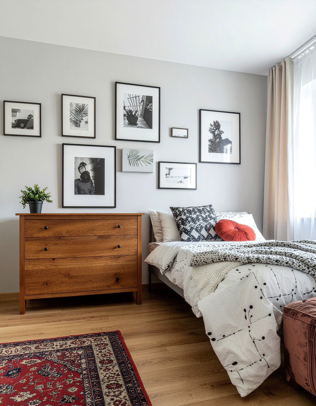 Gallery Wall Photo Set - 30 bedroom photo displays