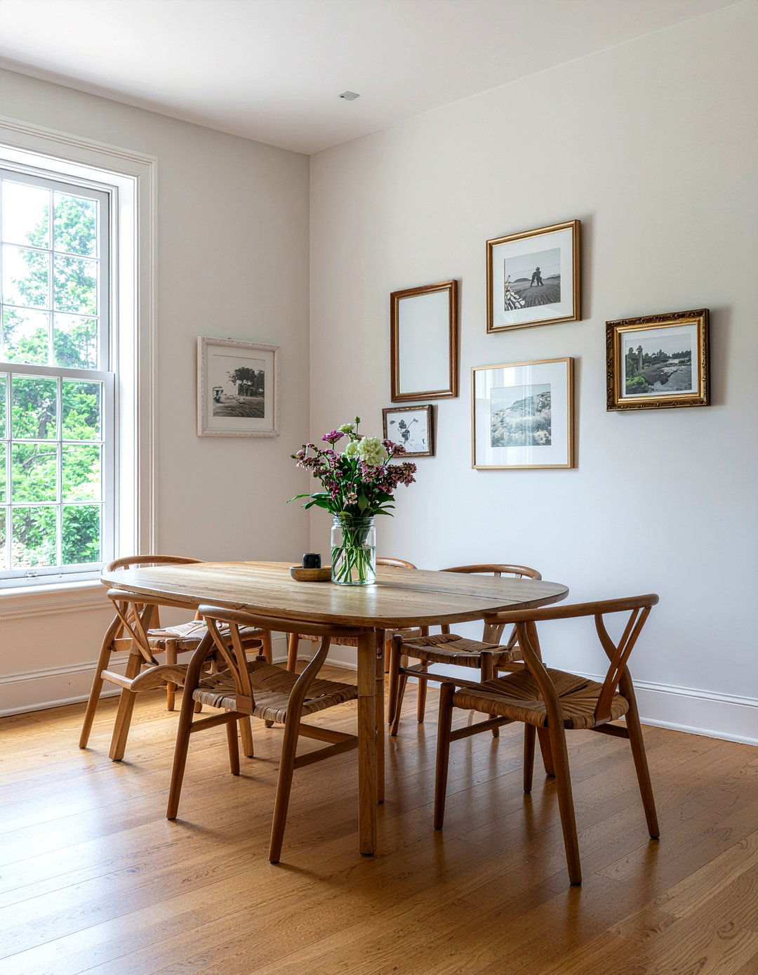 Gallery Walls - 30 cozy dining room ideas