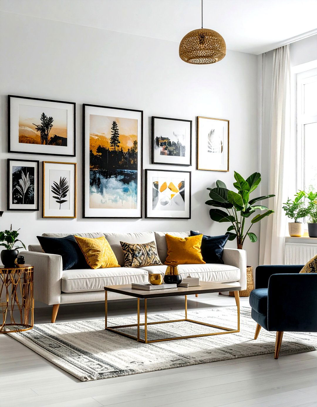 Gallery wall - 30 decor improvement ideas