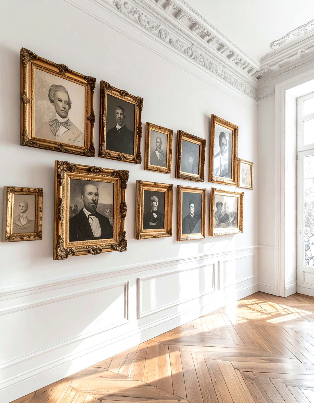 Gallery wall - 30 old money decor ideas