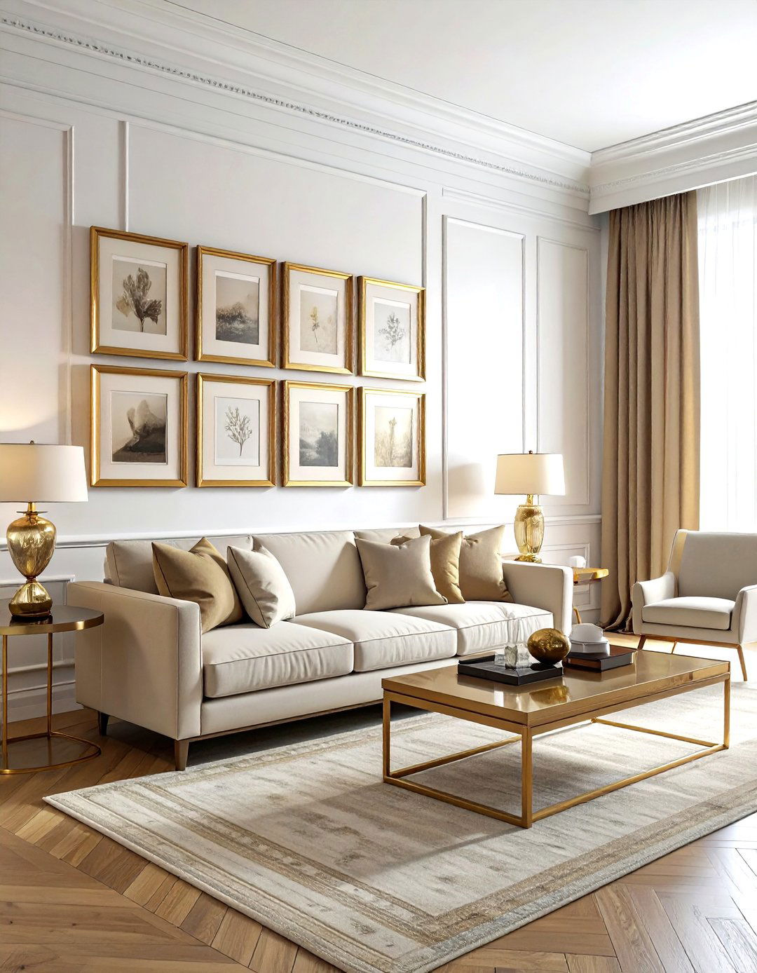 Gallery wall - 30 updated traditional decor ideas