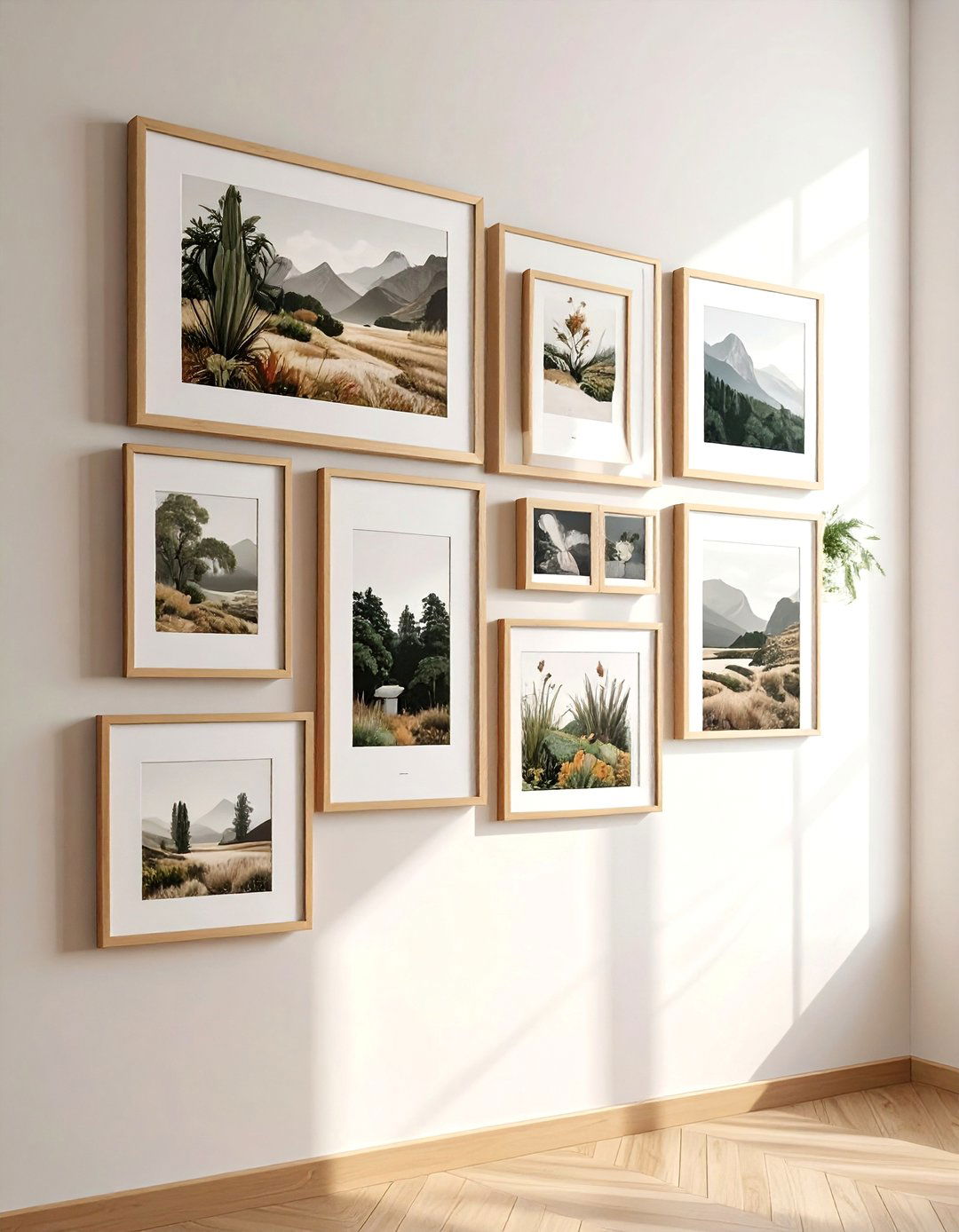 Gallery wall art - 30 light academia decor ideas