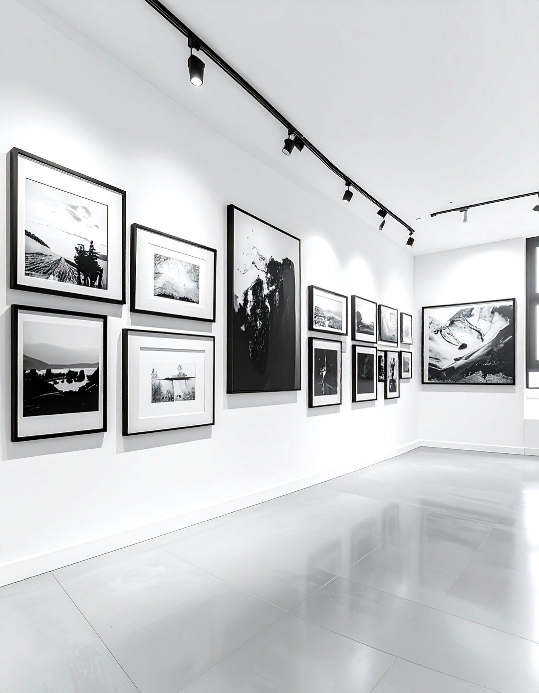 Gallery wall backdrop - 30 living room hosting ideas