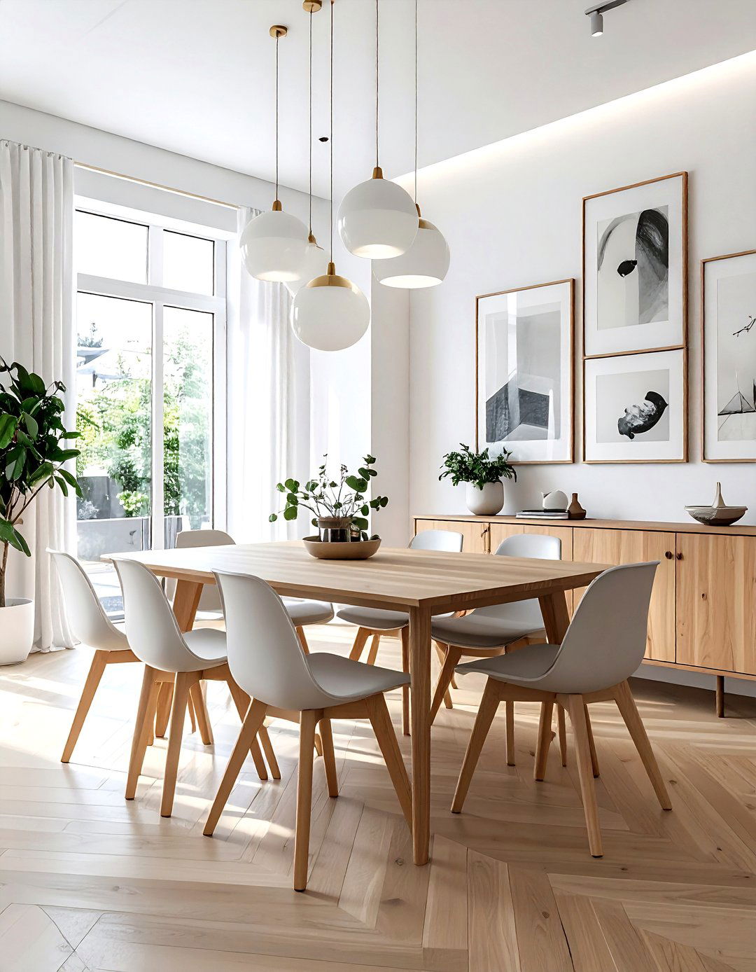 Gallery wall dining room - 30 dining room decorating tips