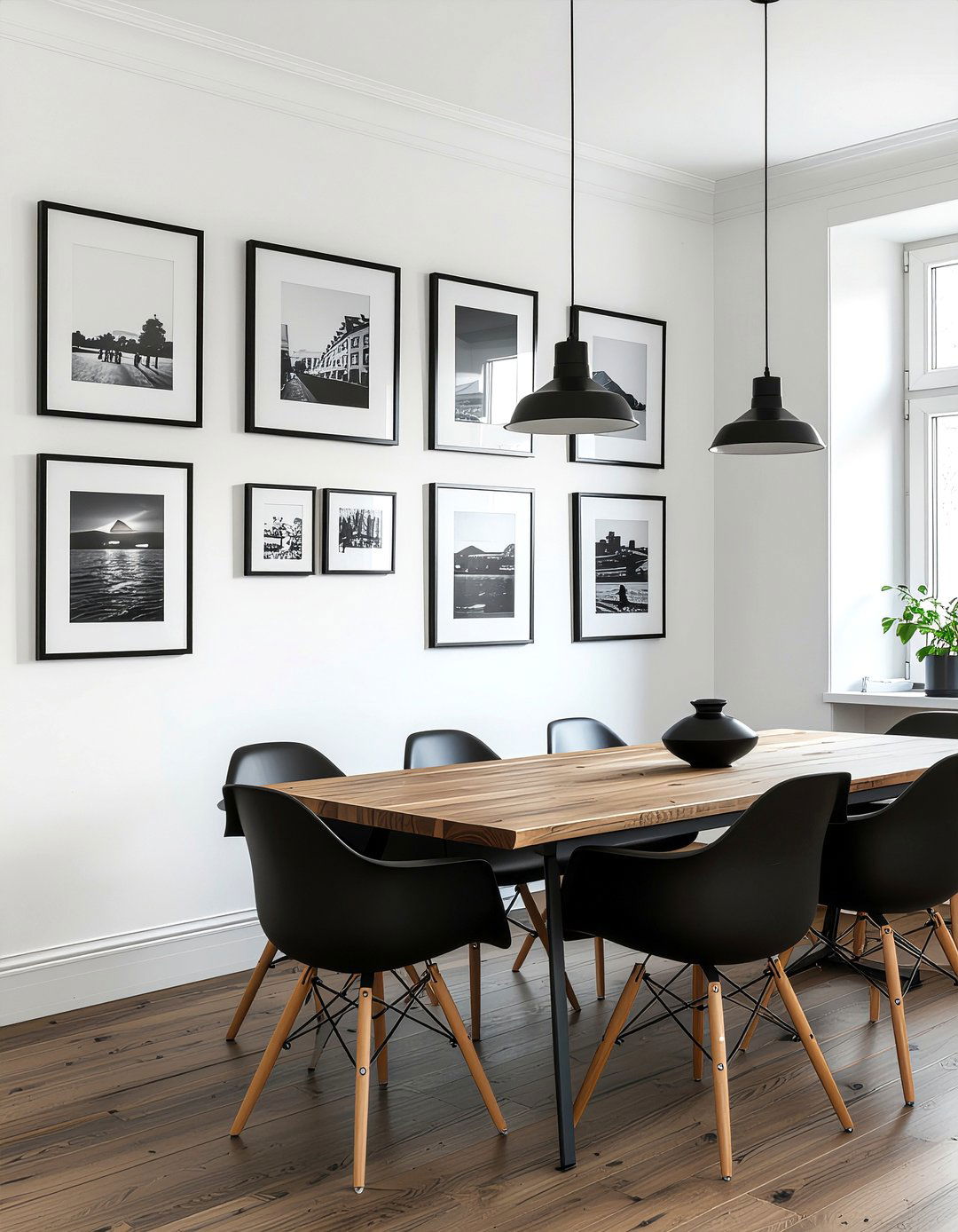 Gallery wall layout - 30 dining room refresh ideas