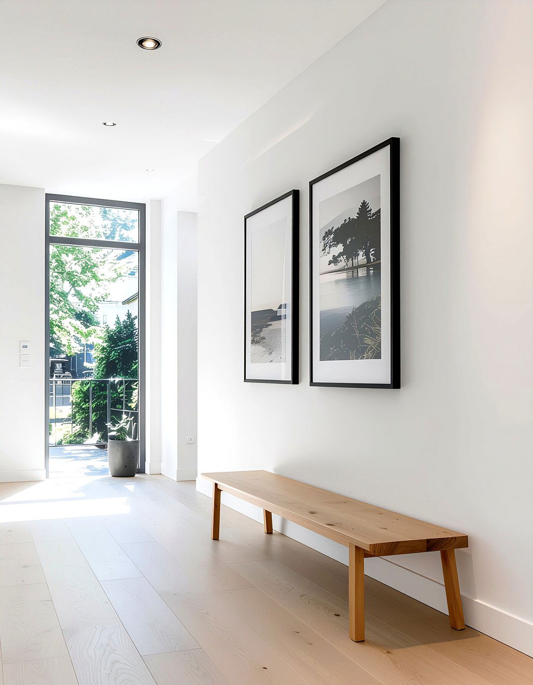 Gallery wall layout - 30 first apartment decor ideas