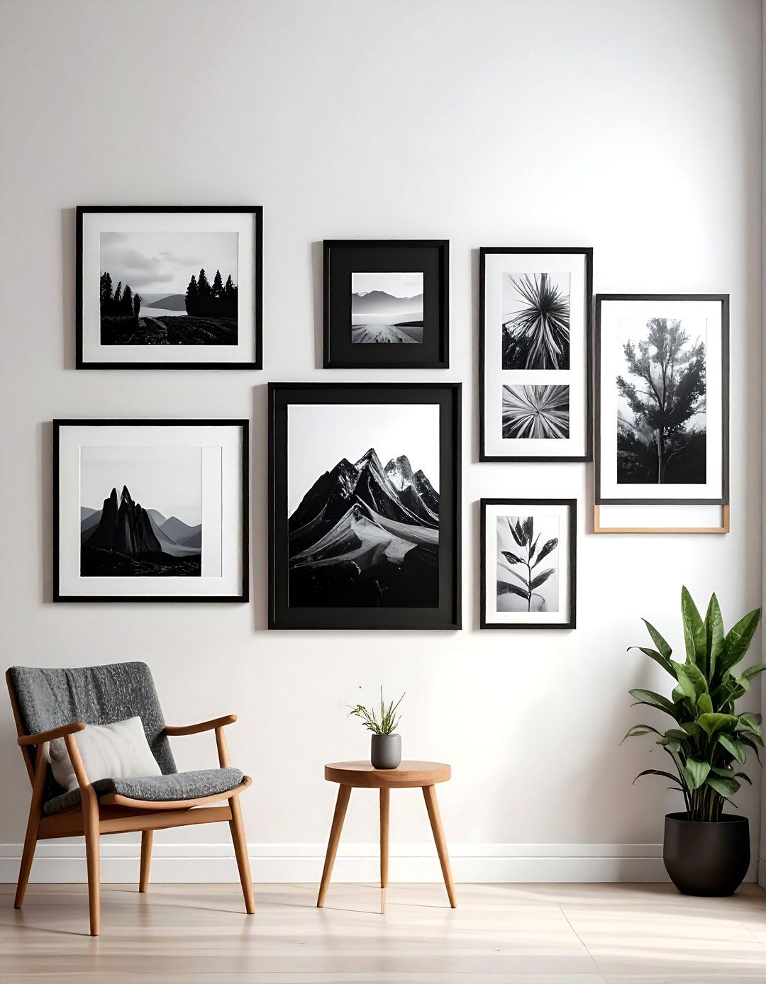 Gallery wall layout - 30 home styling tips