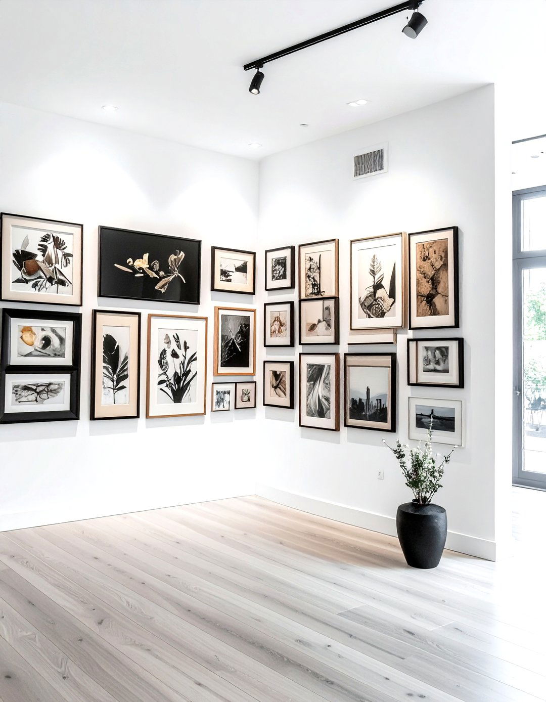 Gallery wall layout - 30 decorating tips