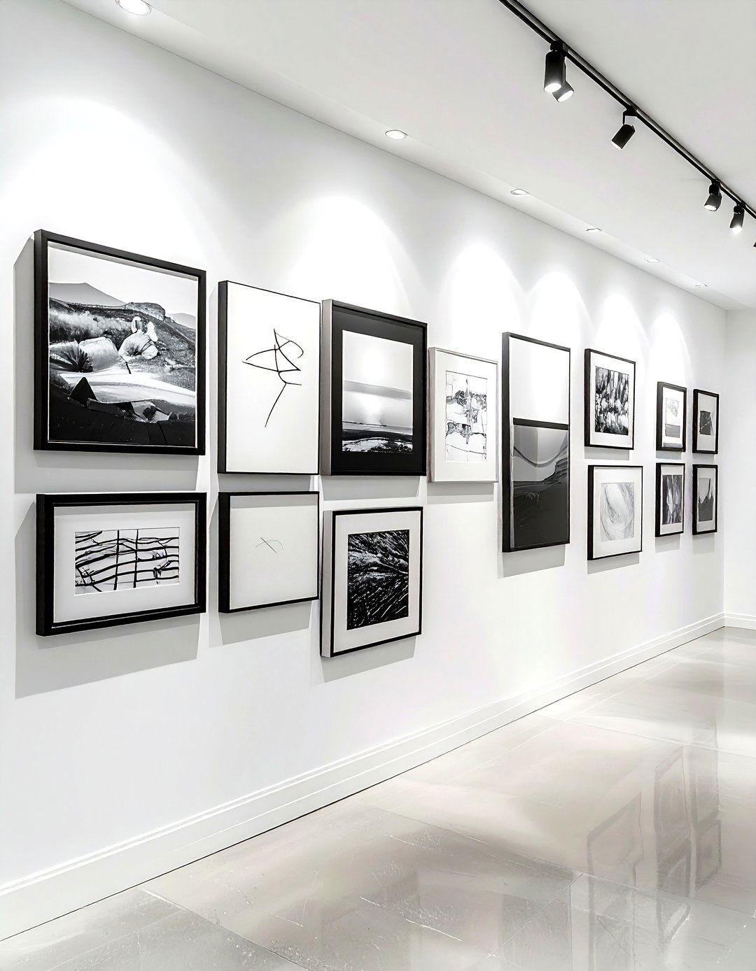 Gallery wall layout - 30 affordable decor ideas