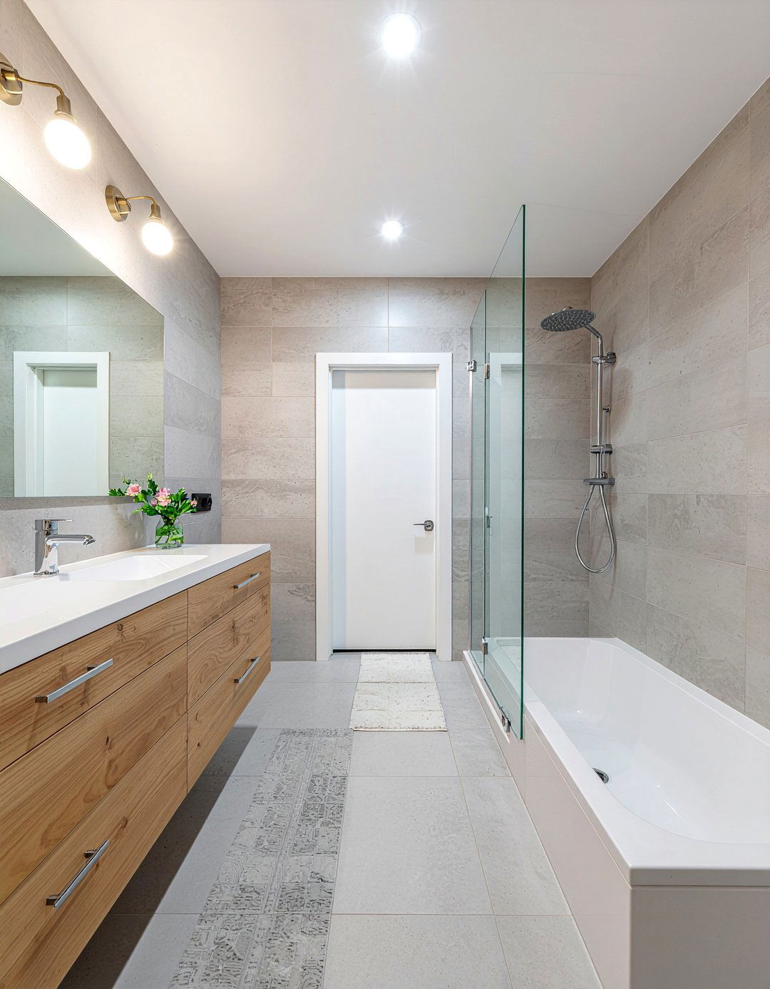 Galley Bathroom - 30 master bathroom layout ideas