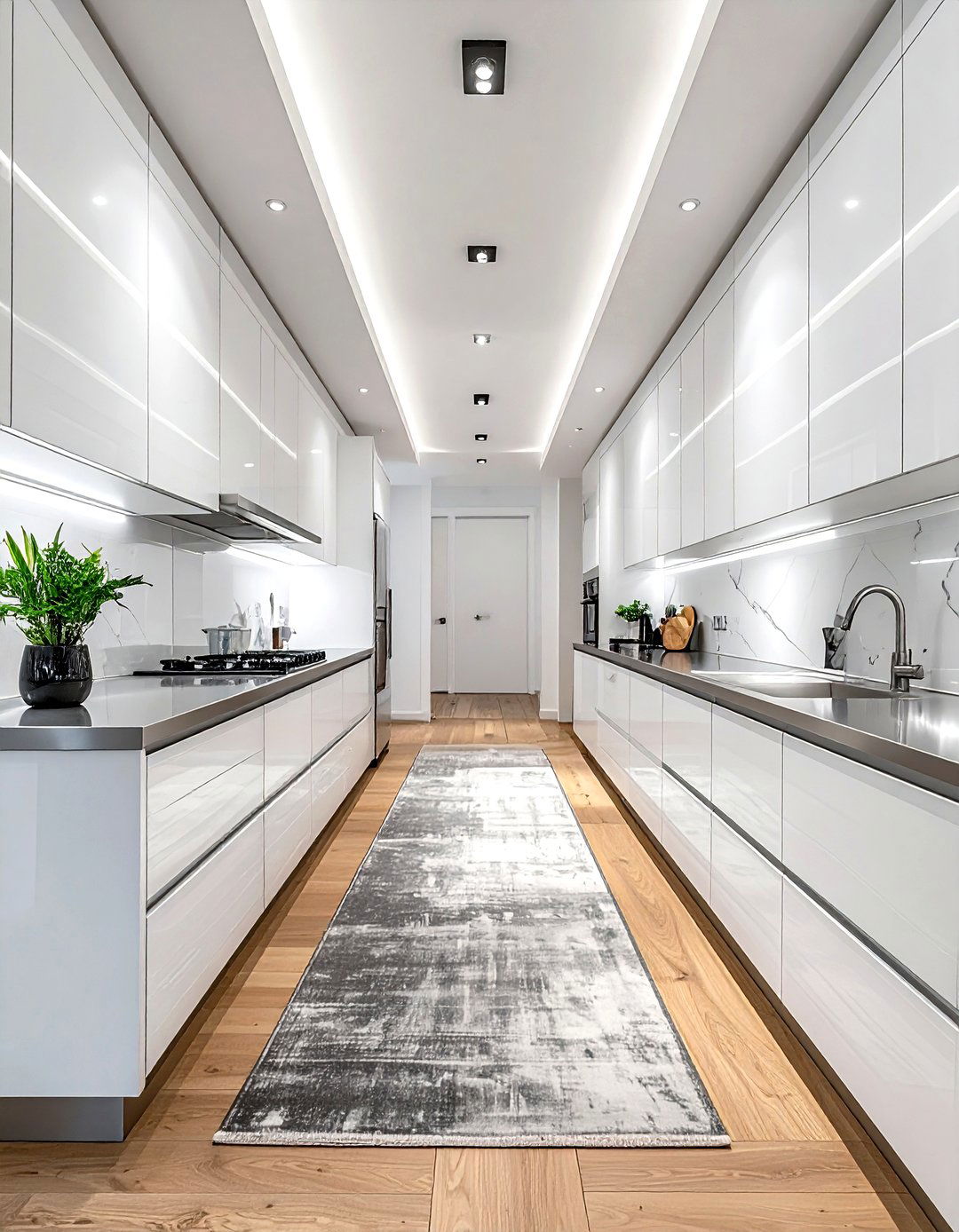 Galley Kitchen - 30 kitchen heart of the home ideas