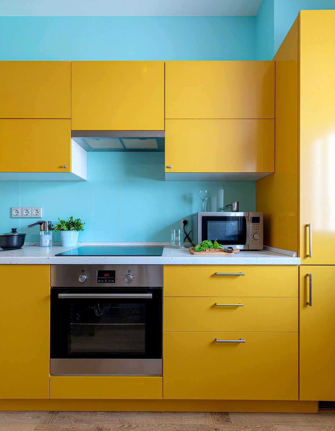 Galley Kitchen Microwave Placement - 30 built-in microwave kitchen ideas