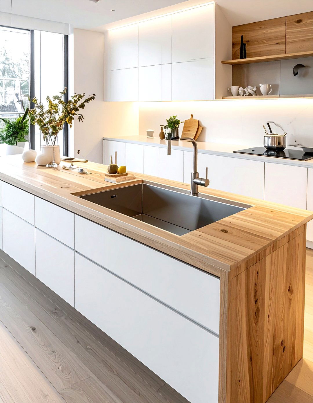 Galley Sink - 30 workstation sink kitchen ideas