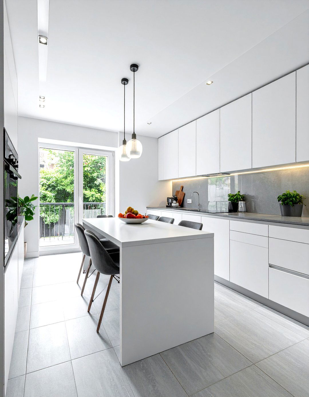 Galley kitchen dining area - 30 kitchen dining combo ideas