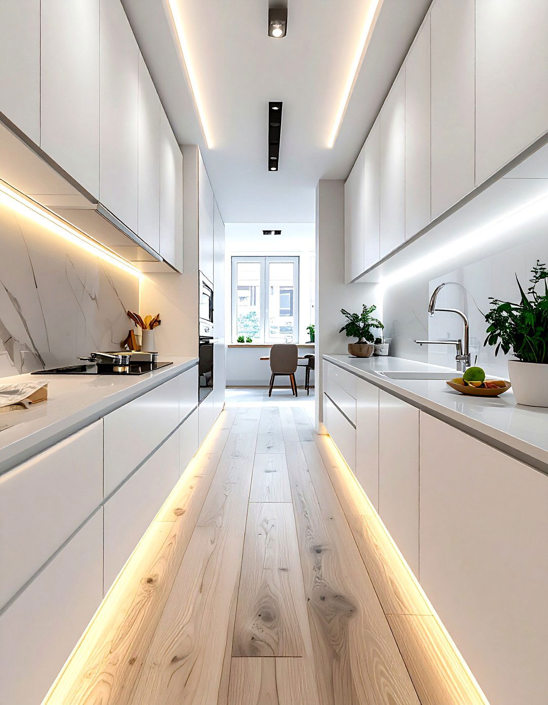 Galley kitchen layout - 30 stunning kitchen ideas