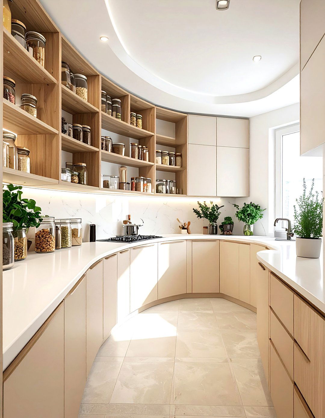Galley kitchen pantry - 30 galley kitchen ideas