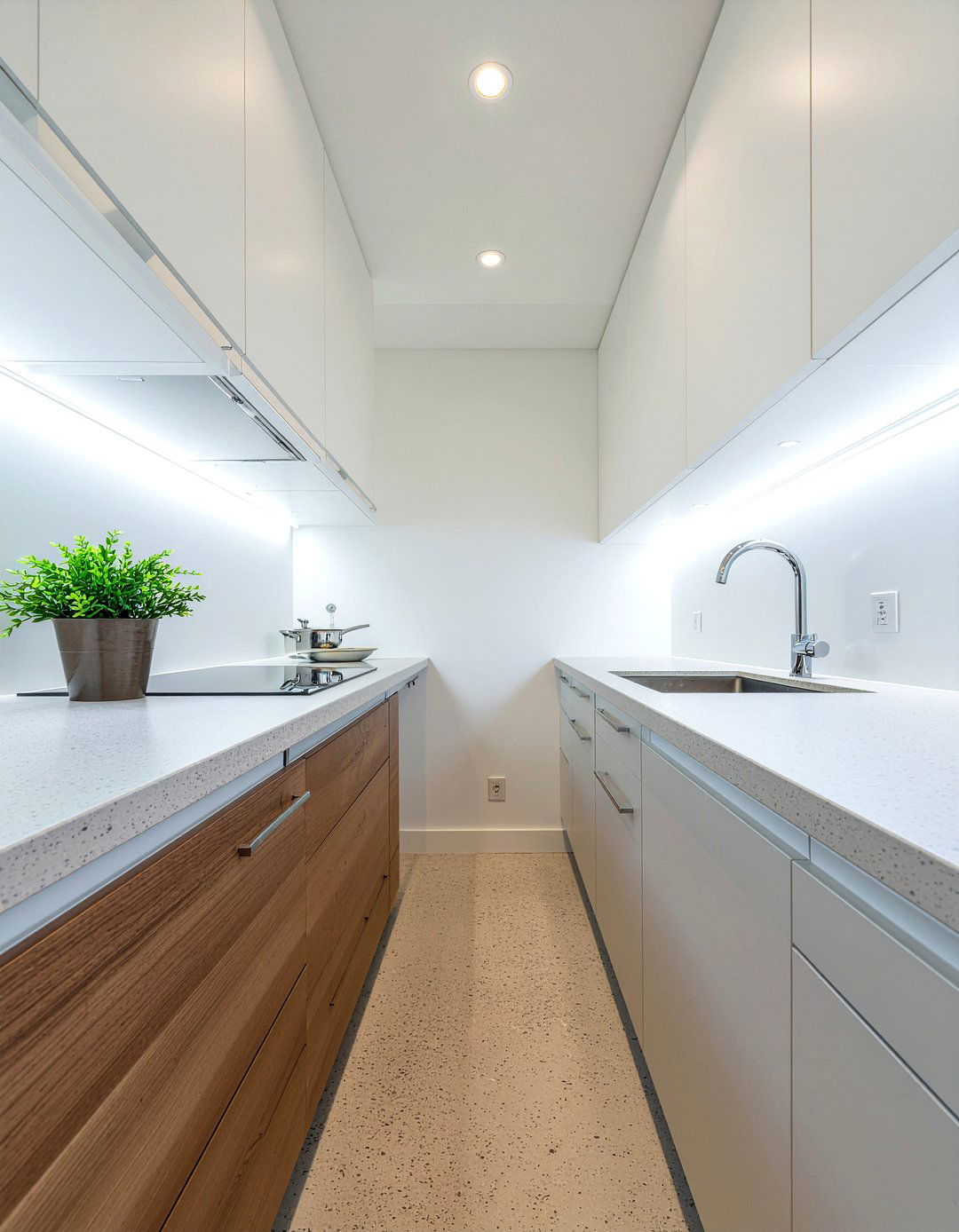 Galley kitchen recessed lighting - 30 recessed lighting kitchen ideas