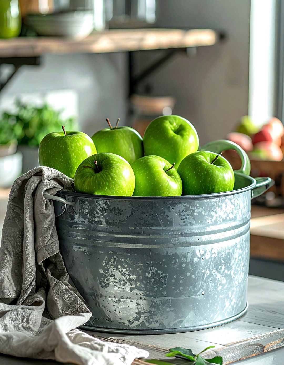 Galvanized Metal Bin - 30 box decor ideas