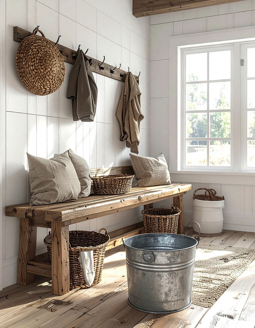 Galvanized Steel Bucket - 30 metal accent ideas