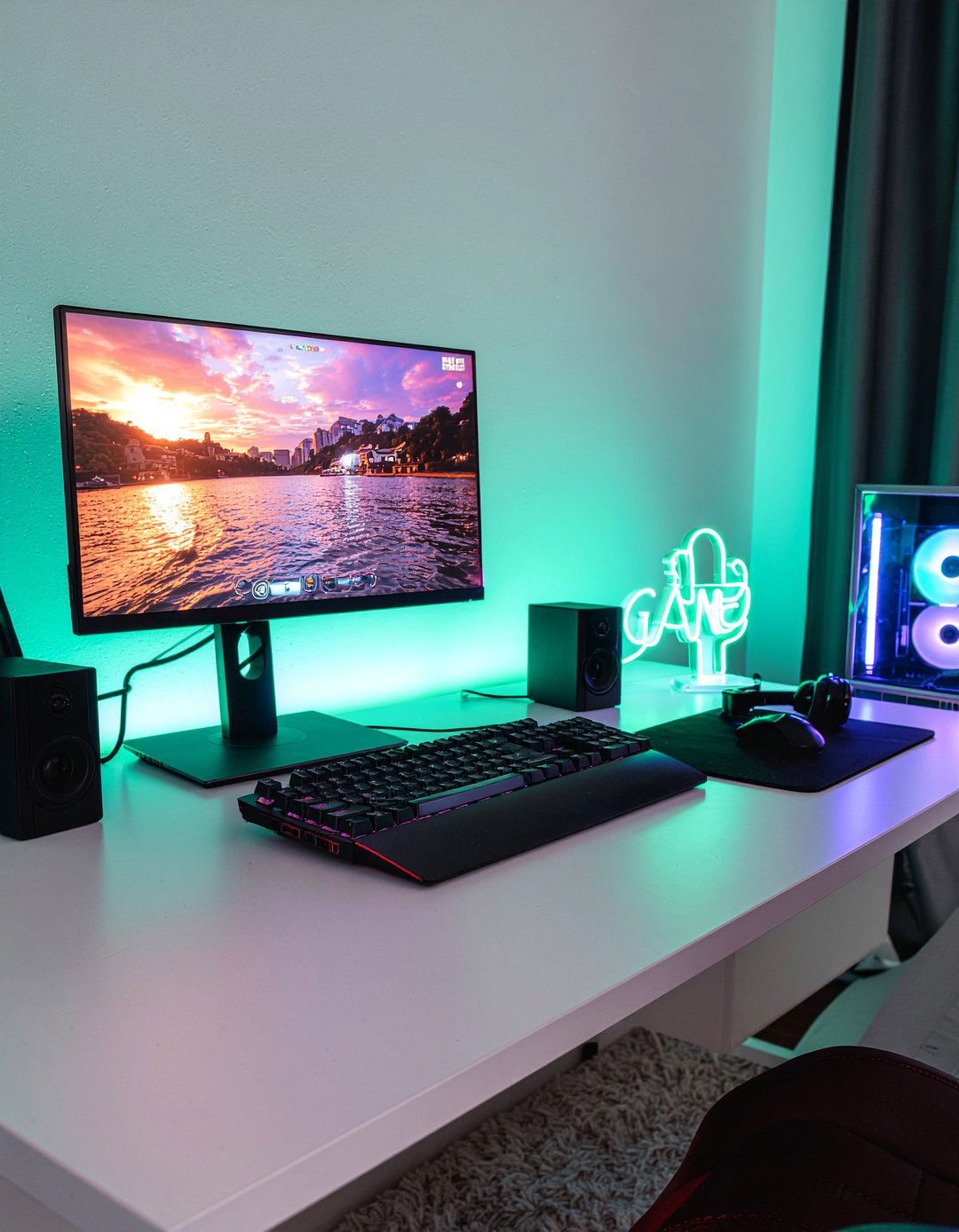 Game On Neon Sign - 30 bedroom neon signs