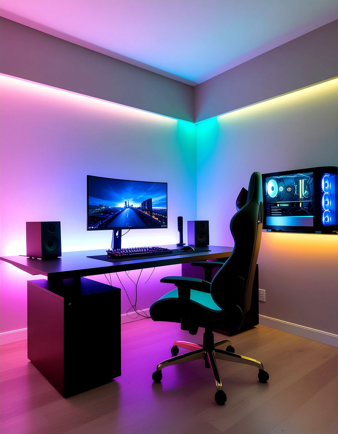 Gaming Setup - 30 man cave living room ideas