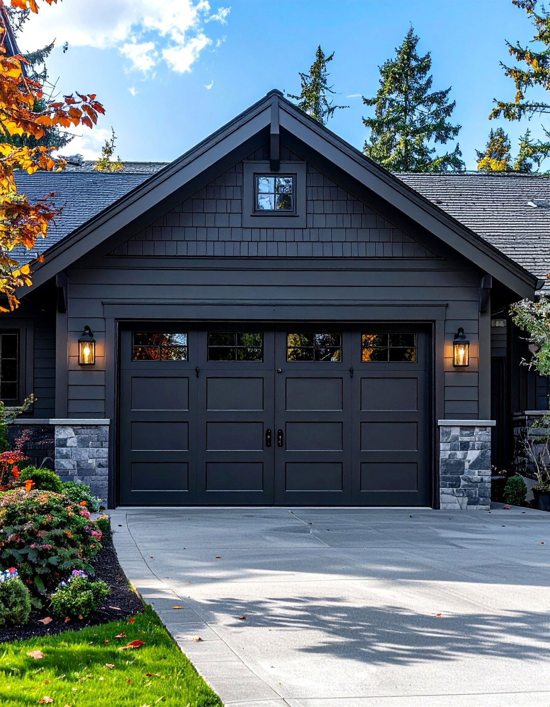 Garage Door Makeover - 30 home makeover ideas