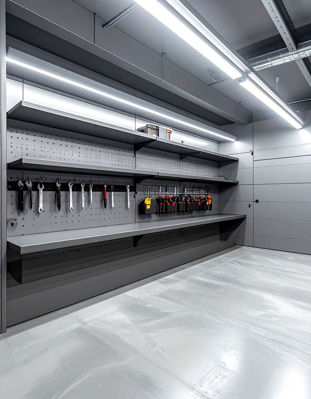 Garage Storage System - 30 before and after decor ideas