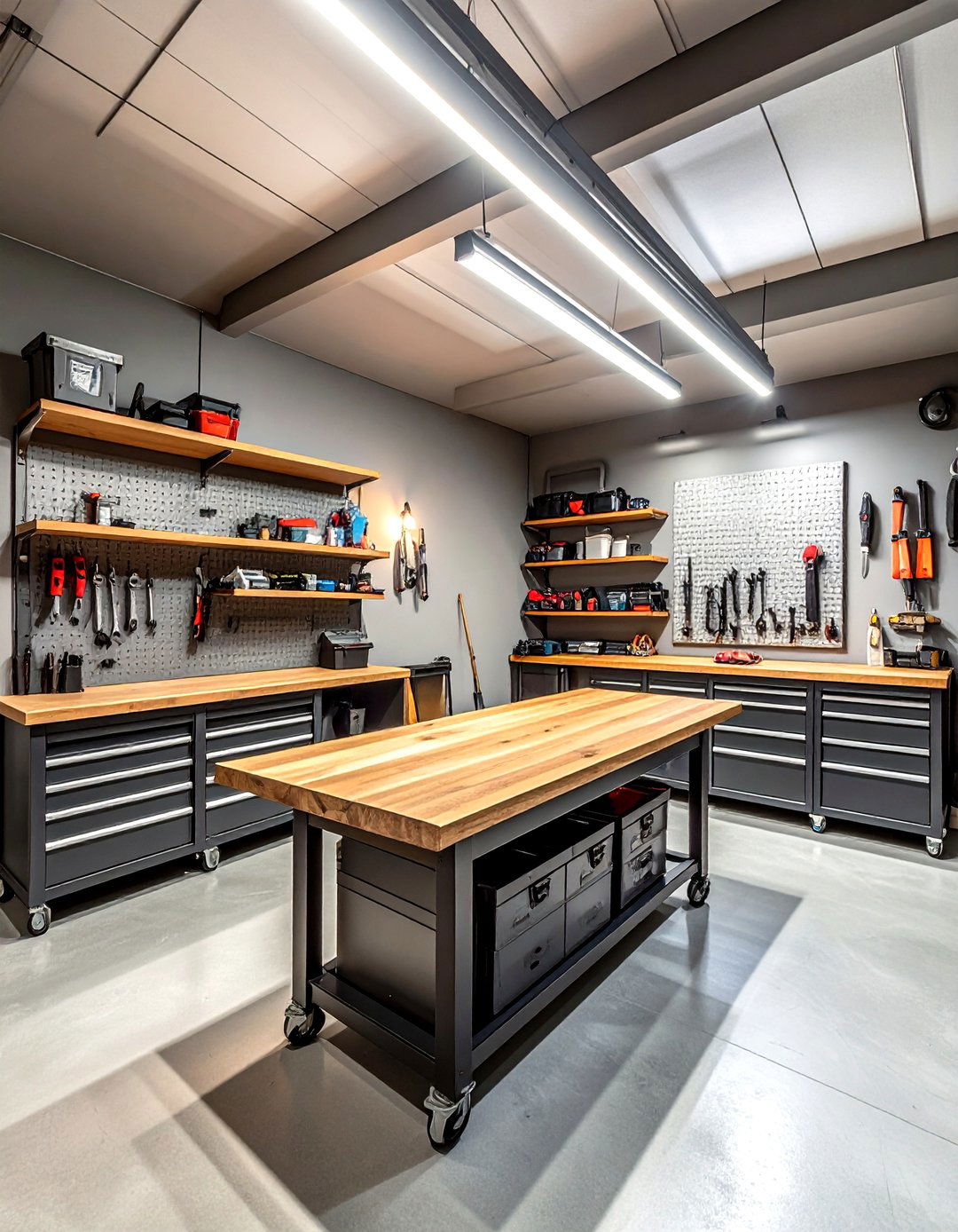 Garage Workshop Setup - 30 home transformation ideas