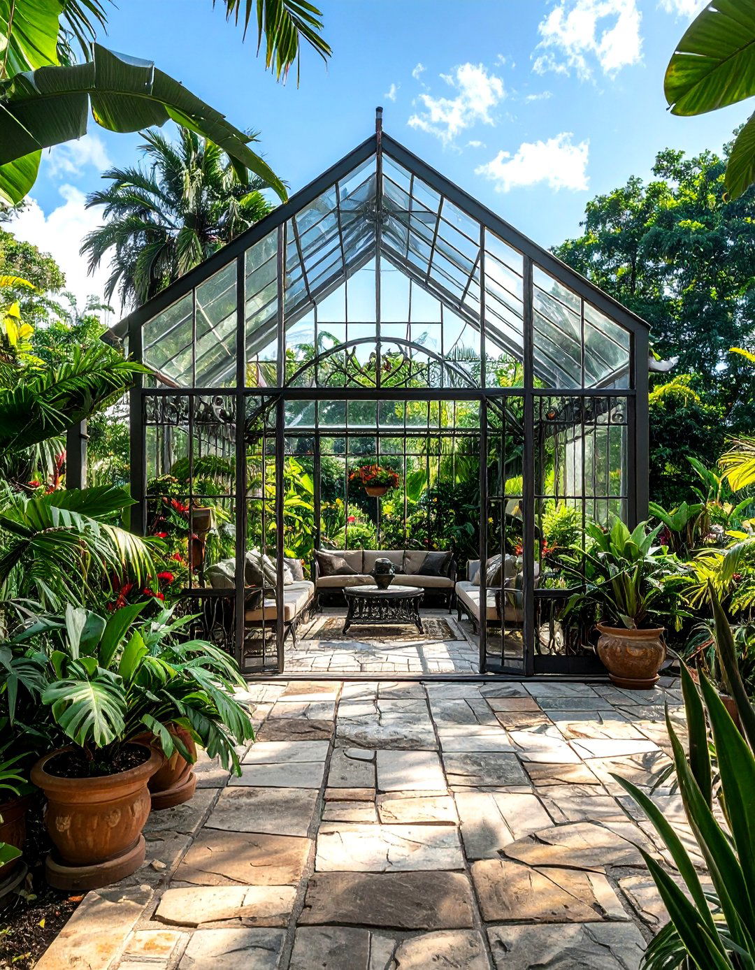 Garden Conservatory - 30 traditional home decor ideas