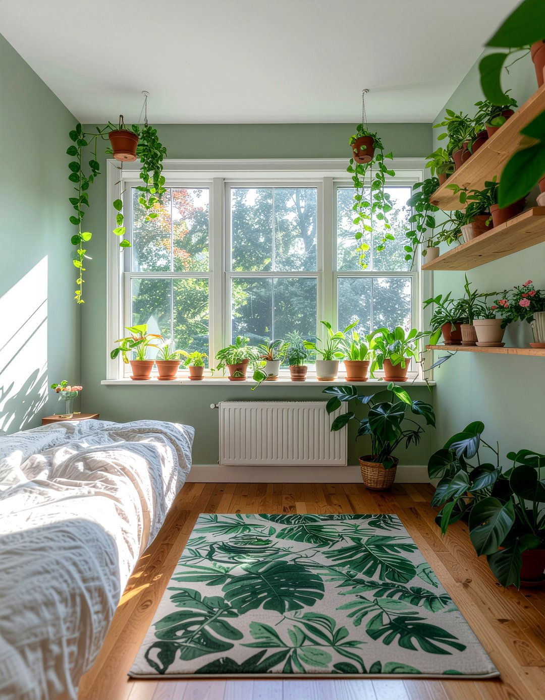 Garden inspired bedroom - 30 floral themed bedroom ideas