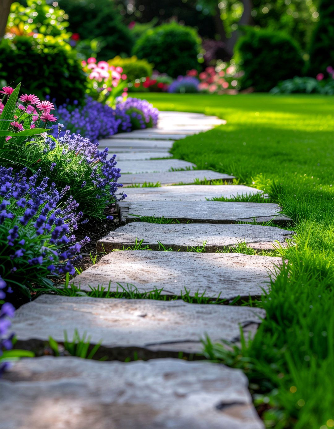 Garden path - 30 favorite decor ideas
