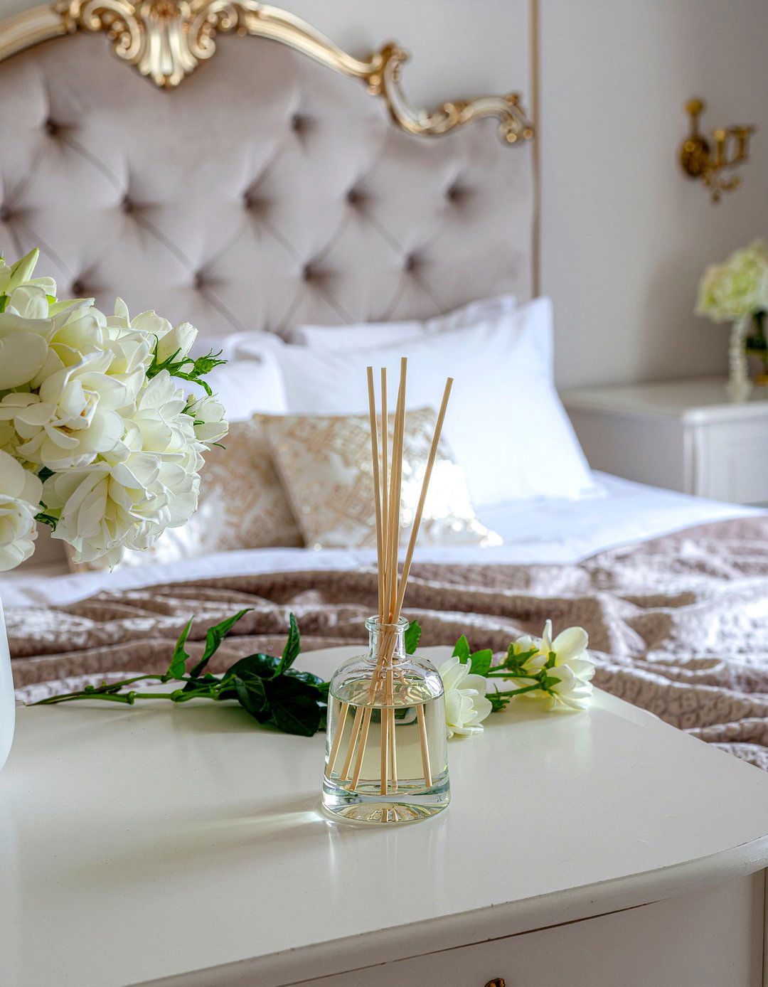 Gardenia reed diffuser - 30 bedroom reed diffusers