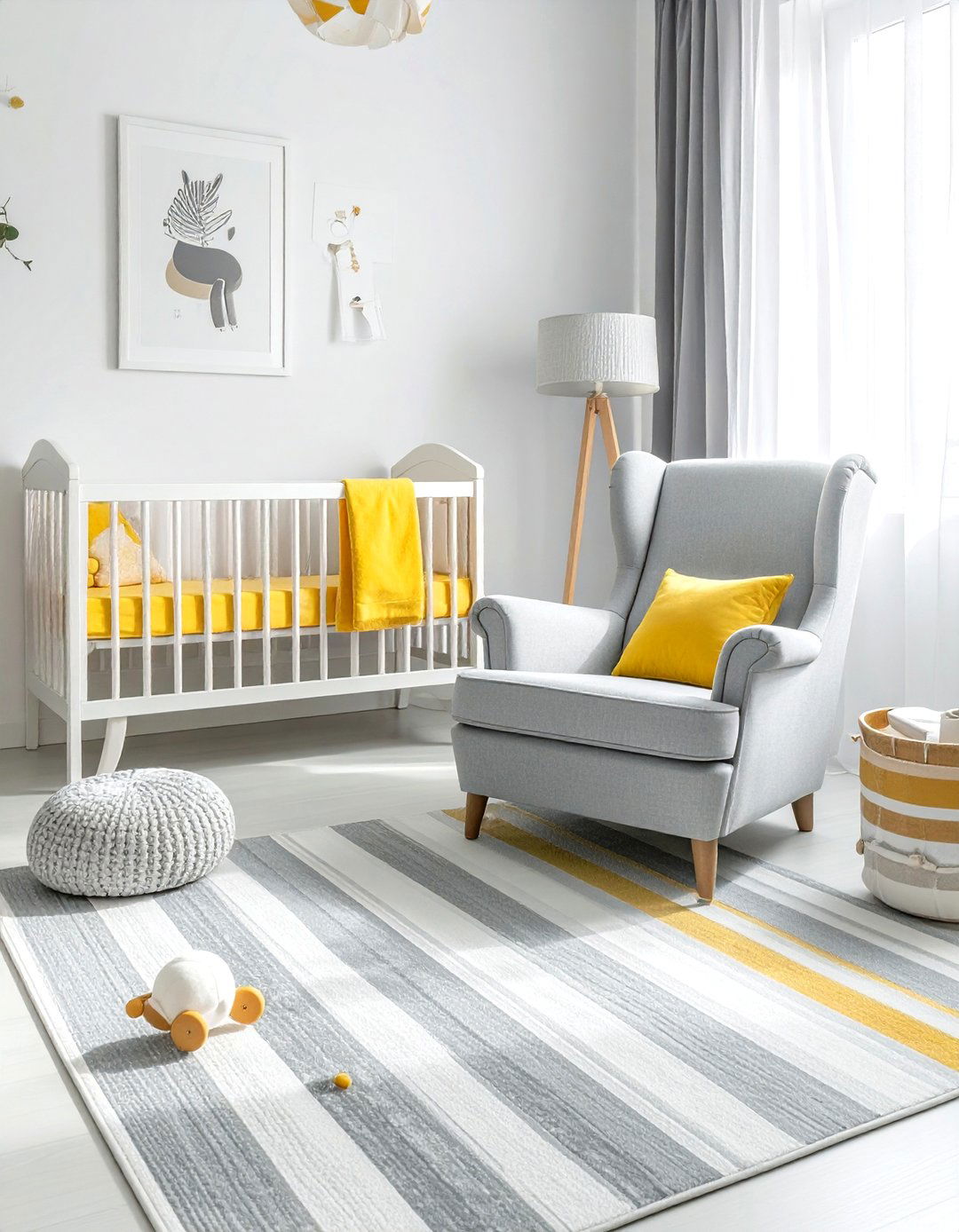 Gender Neutral Nursery - 30 newborn bedroom ideas