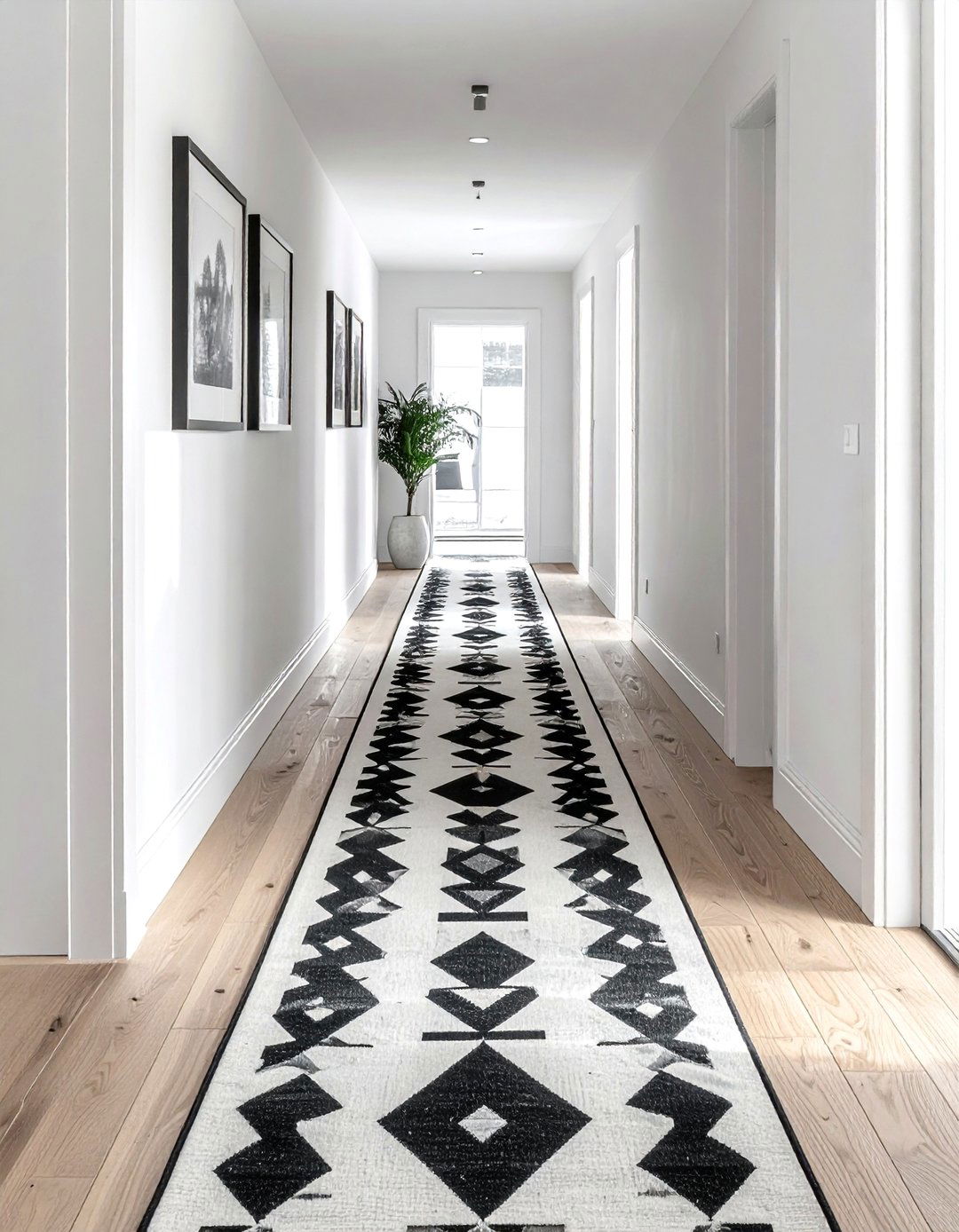 Geometric Kilim Runner - 30 kilim rug ideas