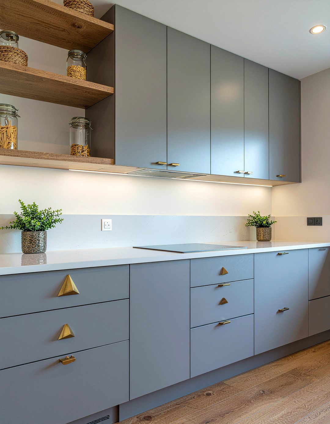 Geometric Kitchen Cabinet Knobs - 30 kitchen cabinet knob ideas