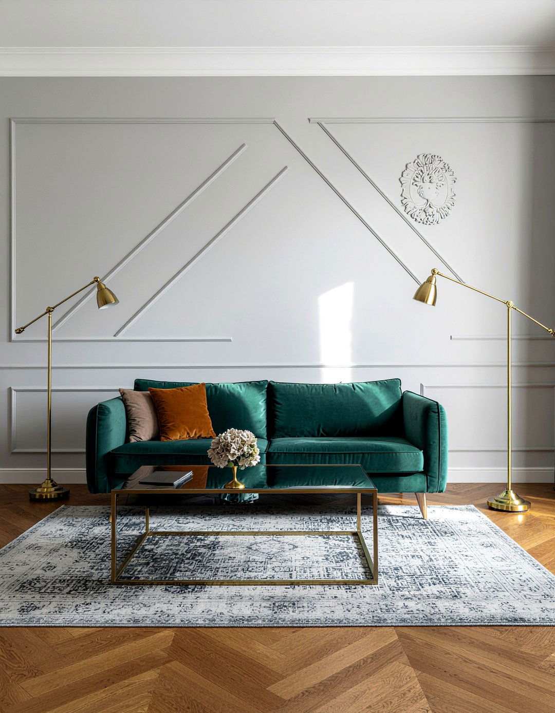 Geometric Line Wallpaper - 30 living room minimalist wallpapers