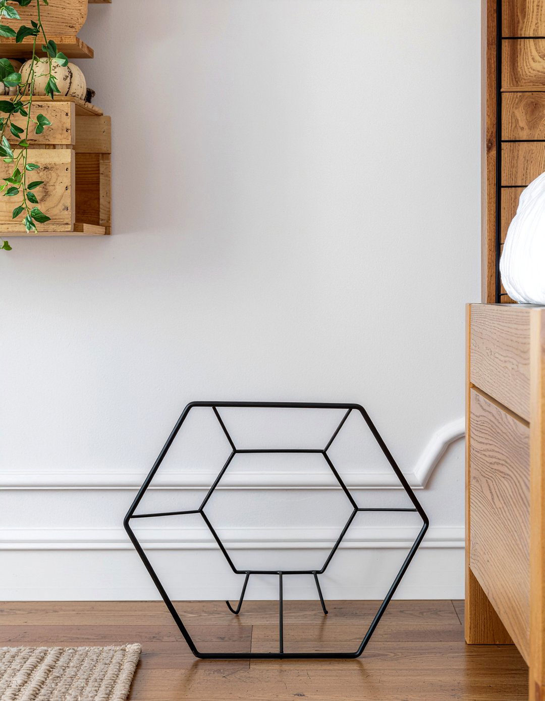 Geometric Metal Box - 30 bedroom decorative boxes