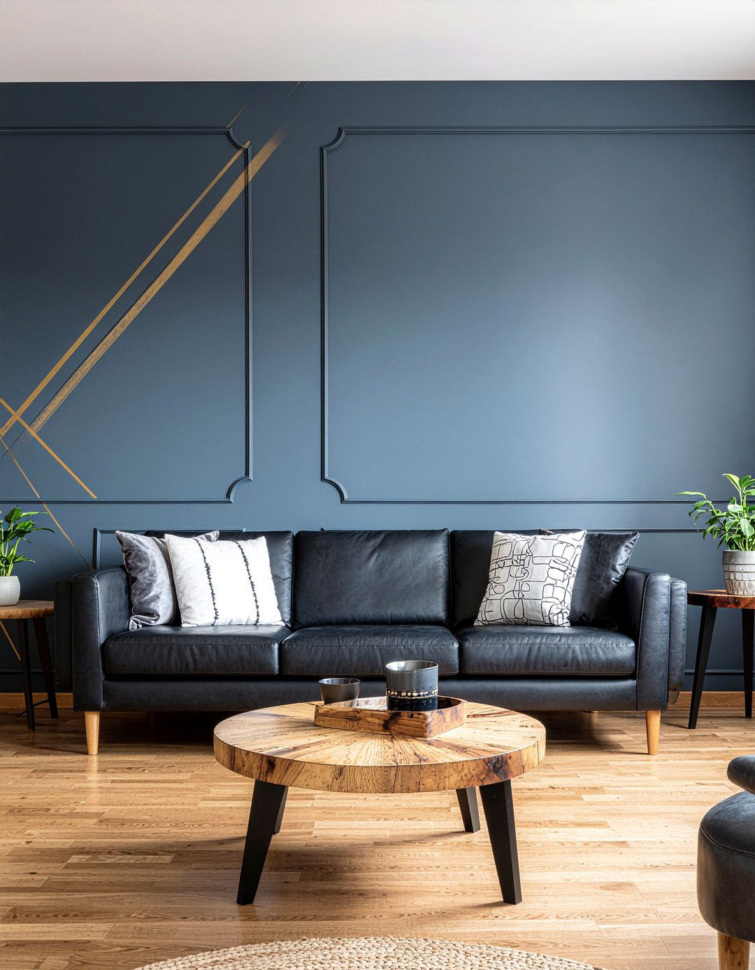 Geometric Wallpaper - 30 living room accent wall wallpapers