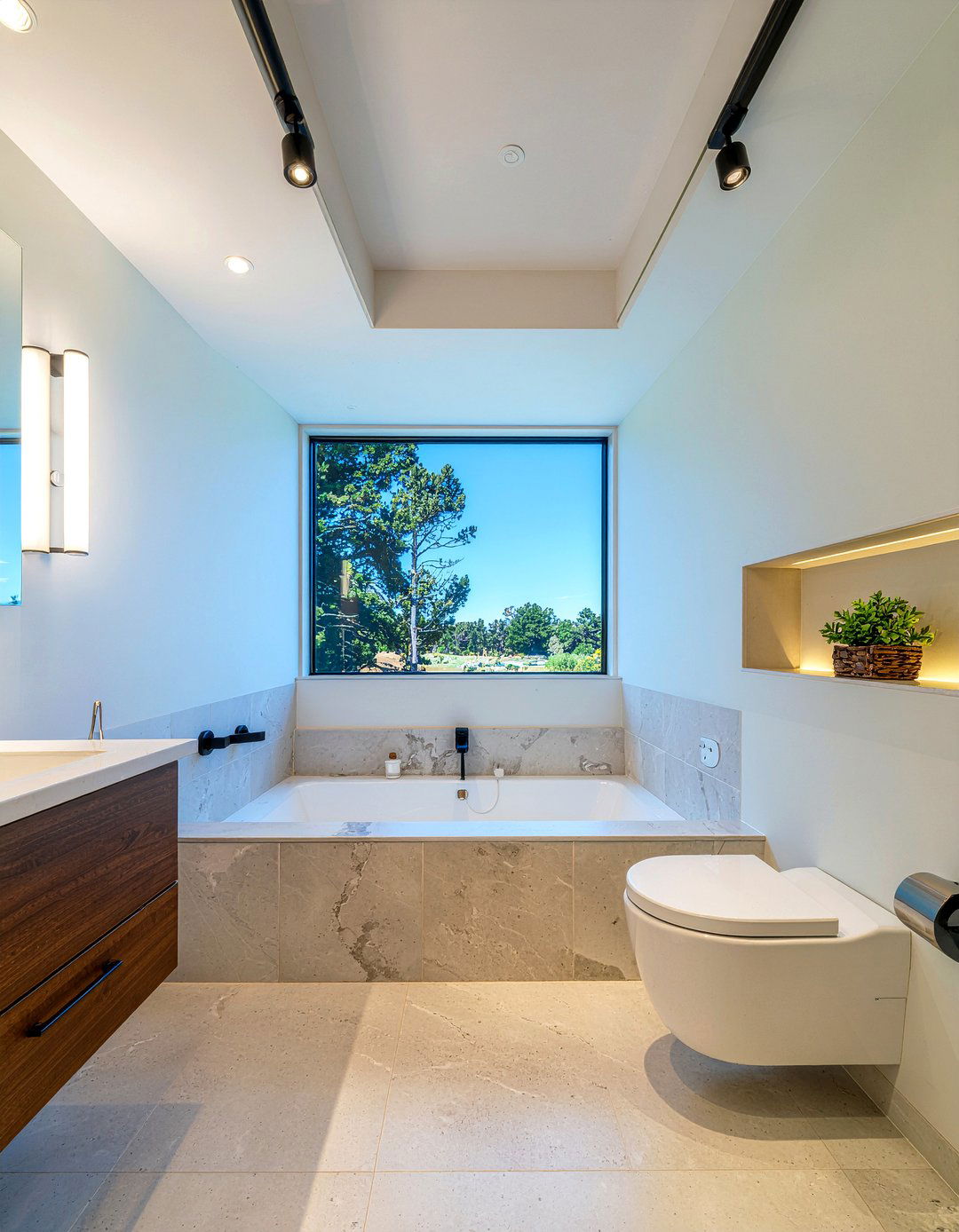 Geometric bathroom tray ceiling - 30 bathroom tray ceiling ideas