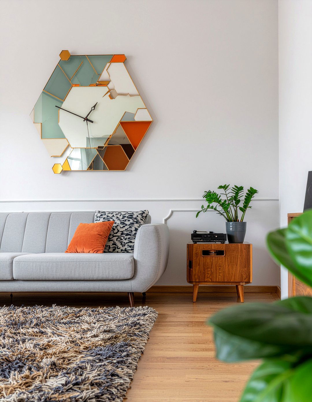 Geometric s Wall Clock - 30 living room vintage clocks