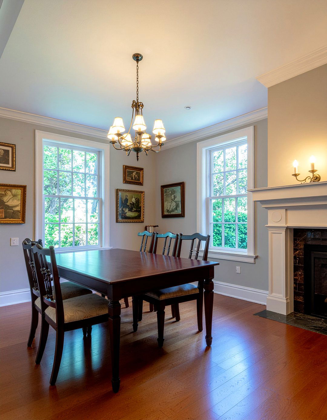 Georgian Dining Room - 30 heritage home dining room ideas