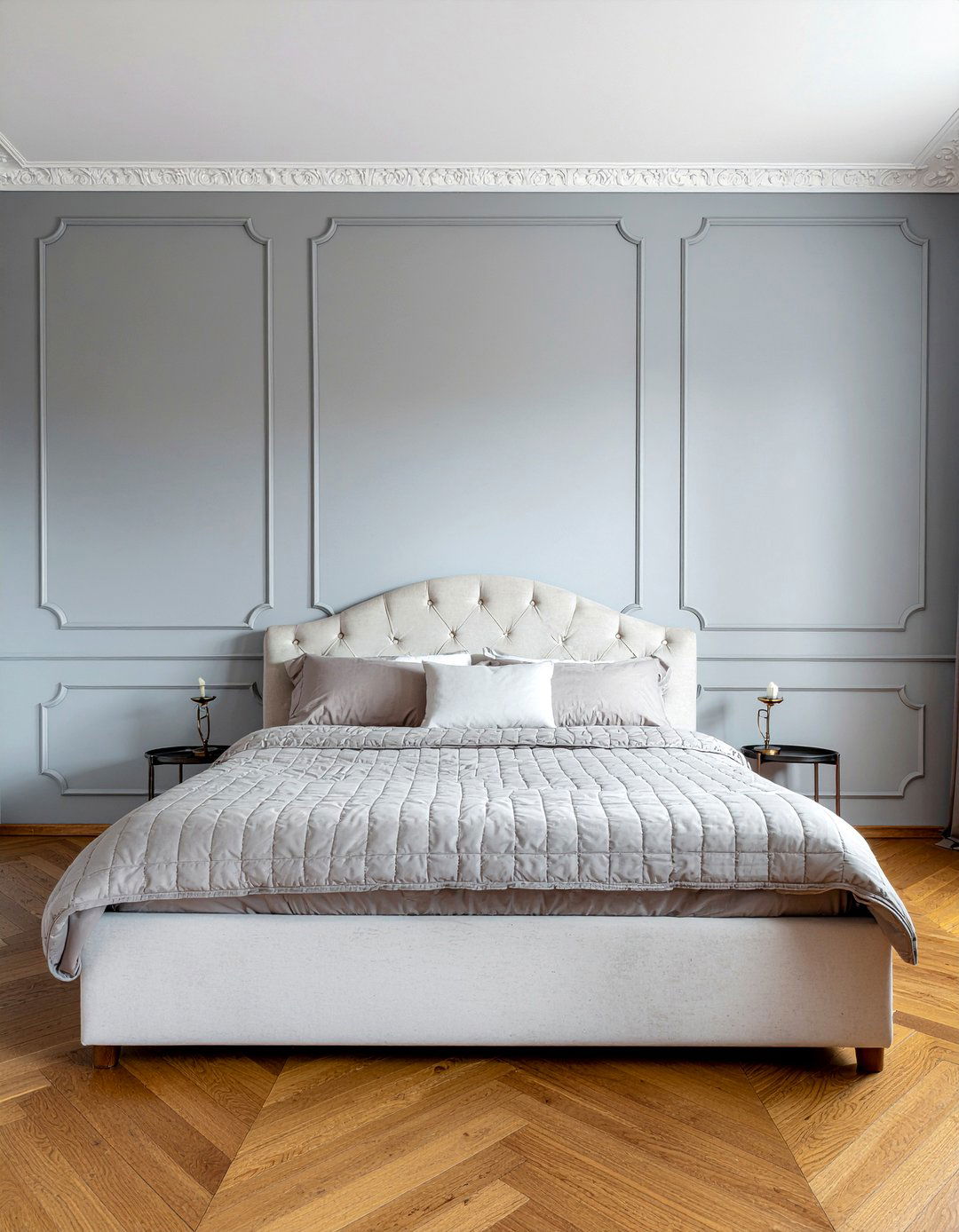 Georgian wall paneling - 30 Georgian bedroom ideas