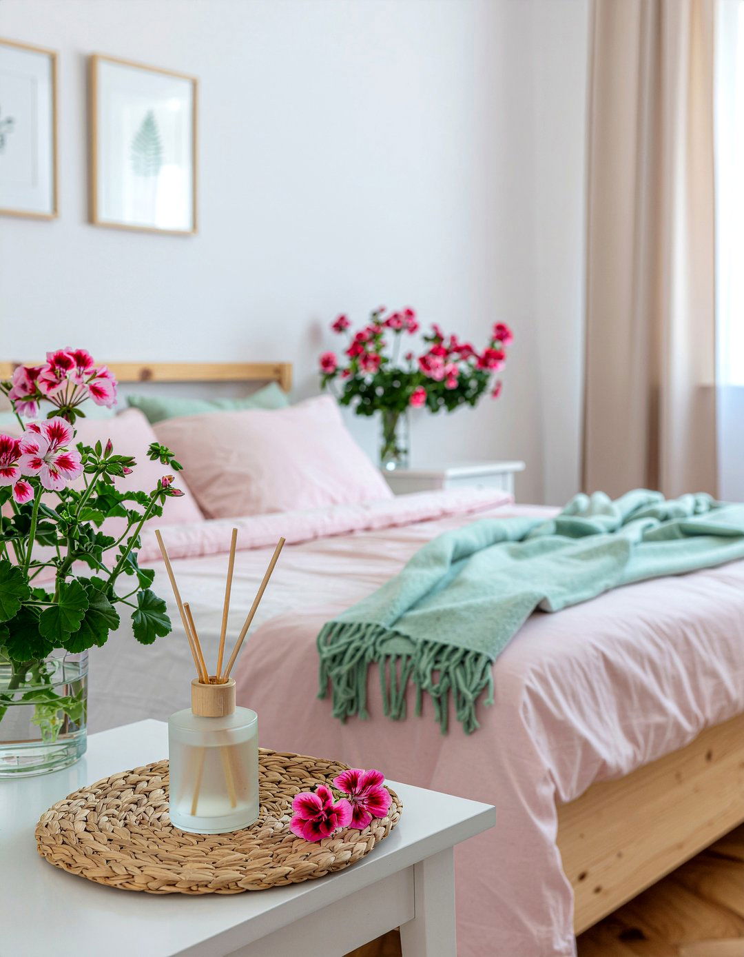 Geranium reed diffuser - 30 bedroom reed diffusers