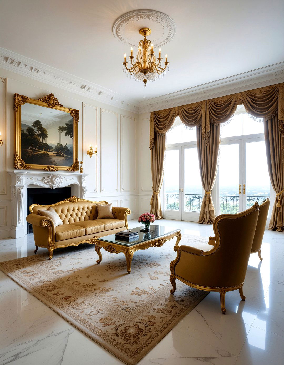 Gilded Age Living Room - 30 antique living room ideas