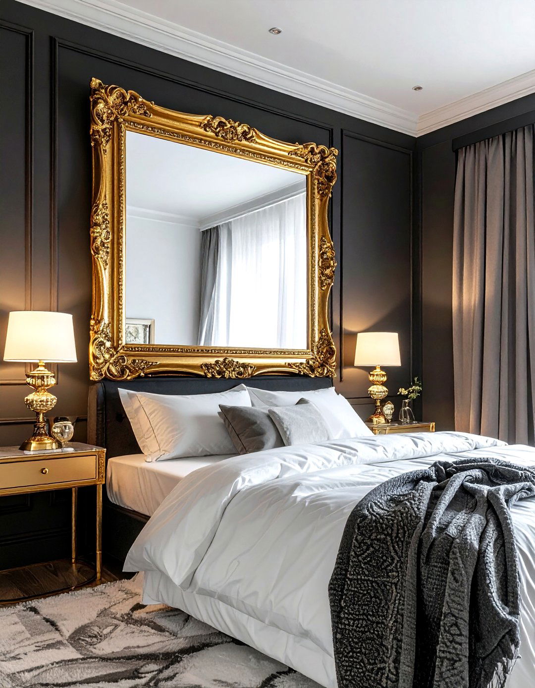 Gilded Picture Frame - 30 secondhand bedroom ideas