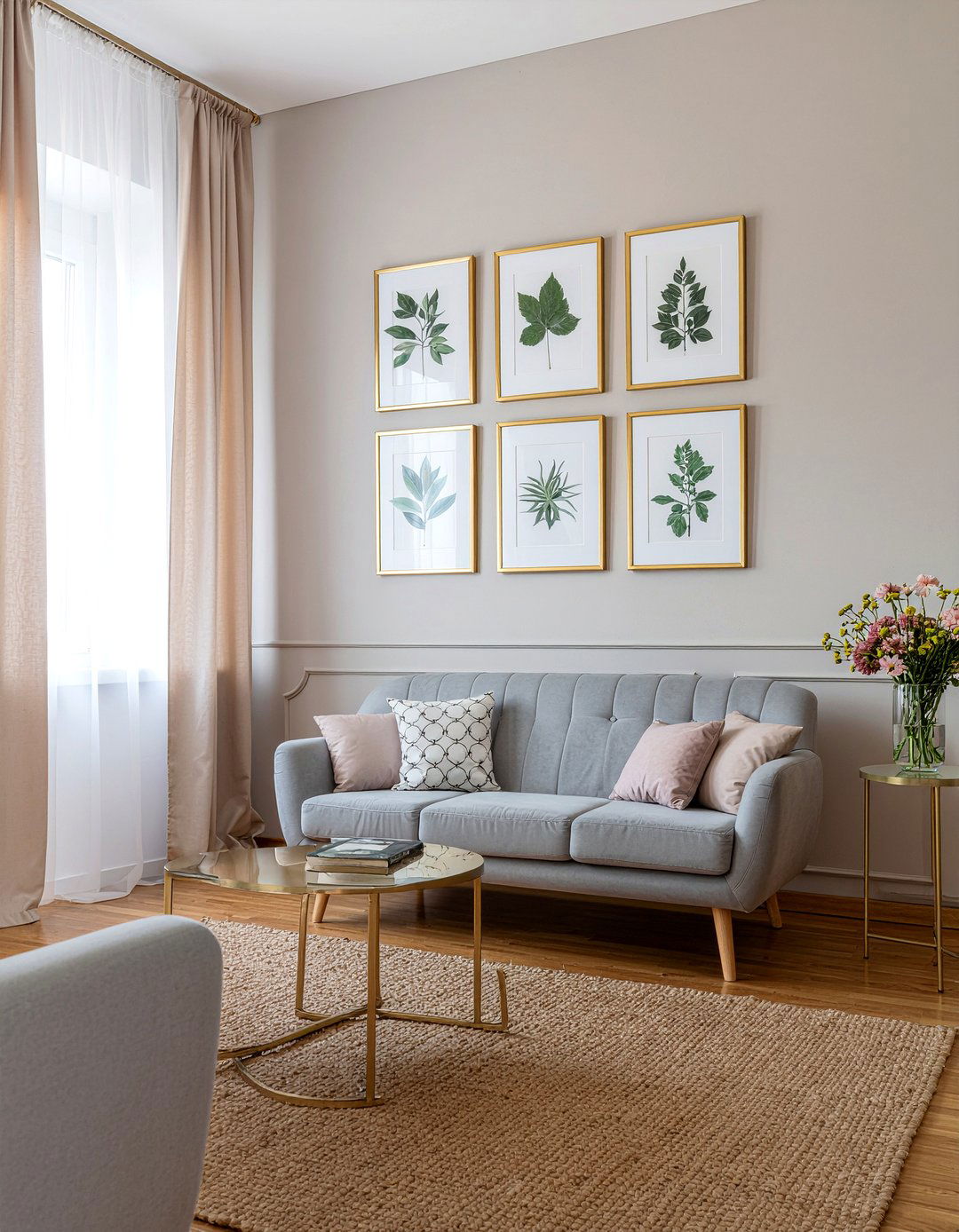 Gilt frame decor - 30 Georgian living room ideas